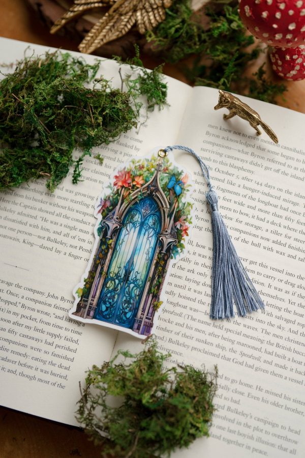 The Bookish Atelier - Azure Blossom Doorway Bookmark Cheap - Image 2