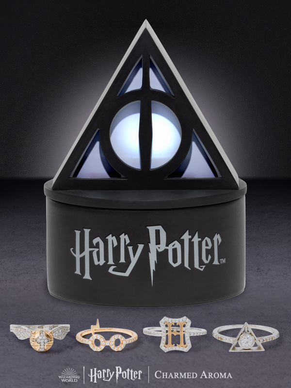 Harry Potter™ Deathly Hallows Light Up Candle - Dark Arts Ring Collection Hot on Sale