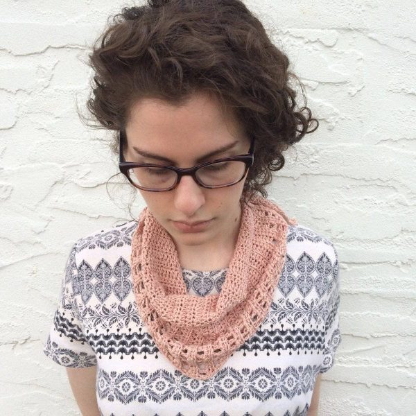 Naturally Dyed Lemongrass Scarf Crochet Kit Online now - Image 2