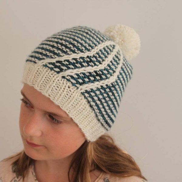 Feather In Your Cap Hat Knitting Kit Discount