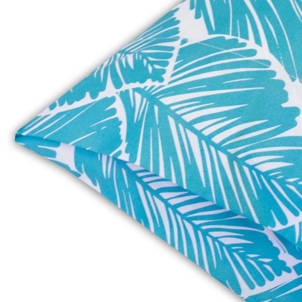 1500 Supreme Collection Extra Soft Tropical Leaf Teal Pattern Sheet Set - Luxury Bed Sheets Set With Deep Pocket Wrinkle Free Bedding, Printed Pattern Fashion - Image 5