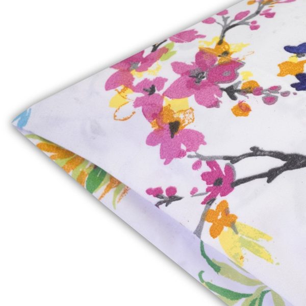 1500 Supreme Collection Extra Soft Botanical Bright Whimsical Watercolor Pattern Sheet Set - Luxury Bed Sheets Set With Deep Pocket Wrinkle Free Bedding, Printed Patter Supply - Image 5